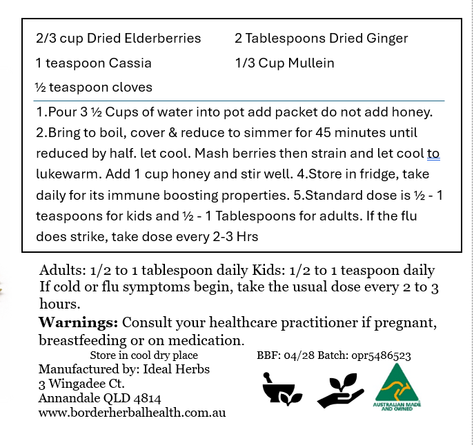Elderberry Syrup