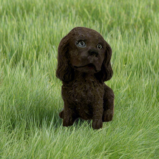 Brown Dog Statue Small