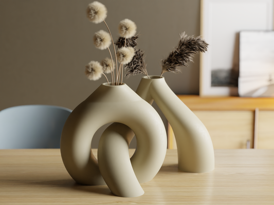 Interlocking Toroidal Vases Grain