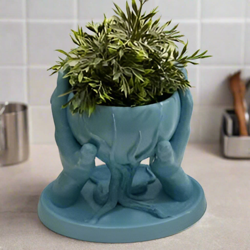 Baby Blue Planter