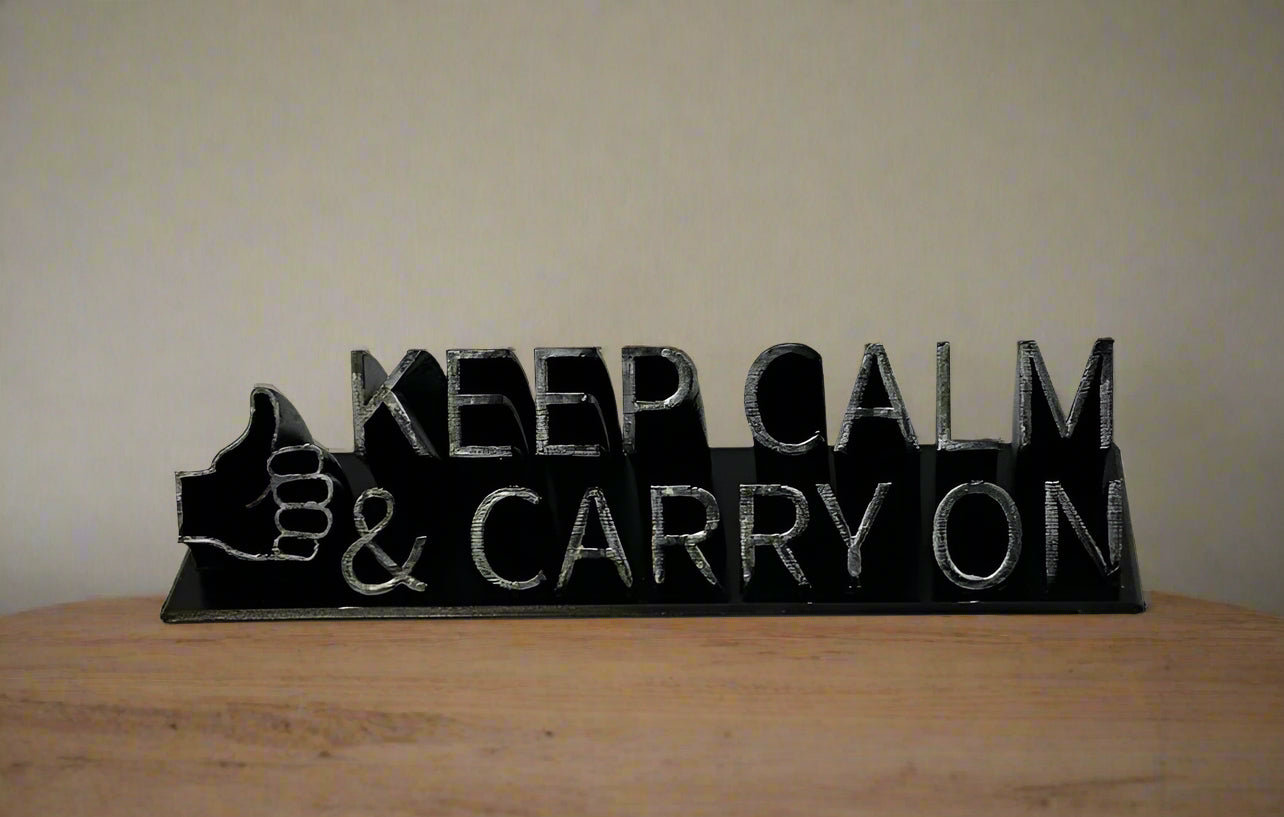 Desk Stand Keep Calm