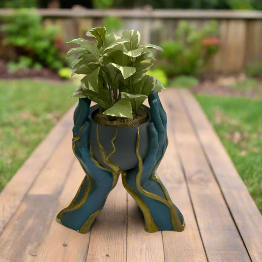 Decorative Planter Small Gold