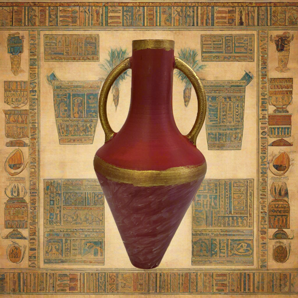 Egyptian Style Vase