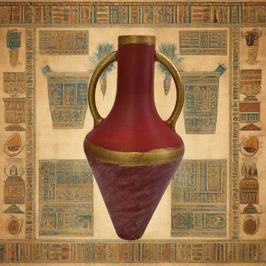 Egyptian Style Vase