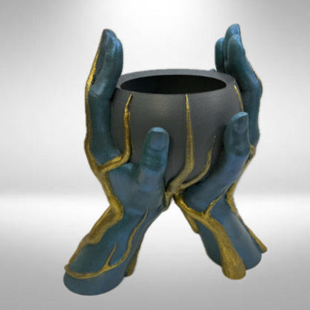 Decorative Planter Small Gold