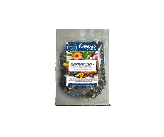 Elderberry Syrup + Pack with mullein