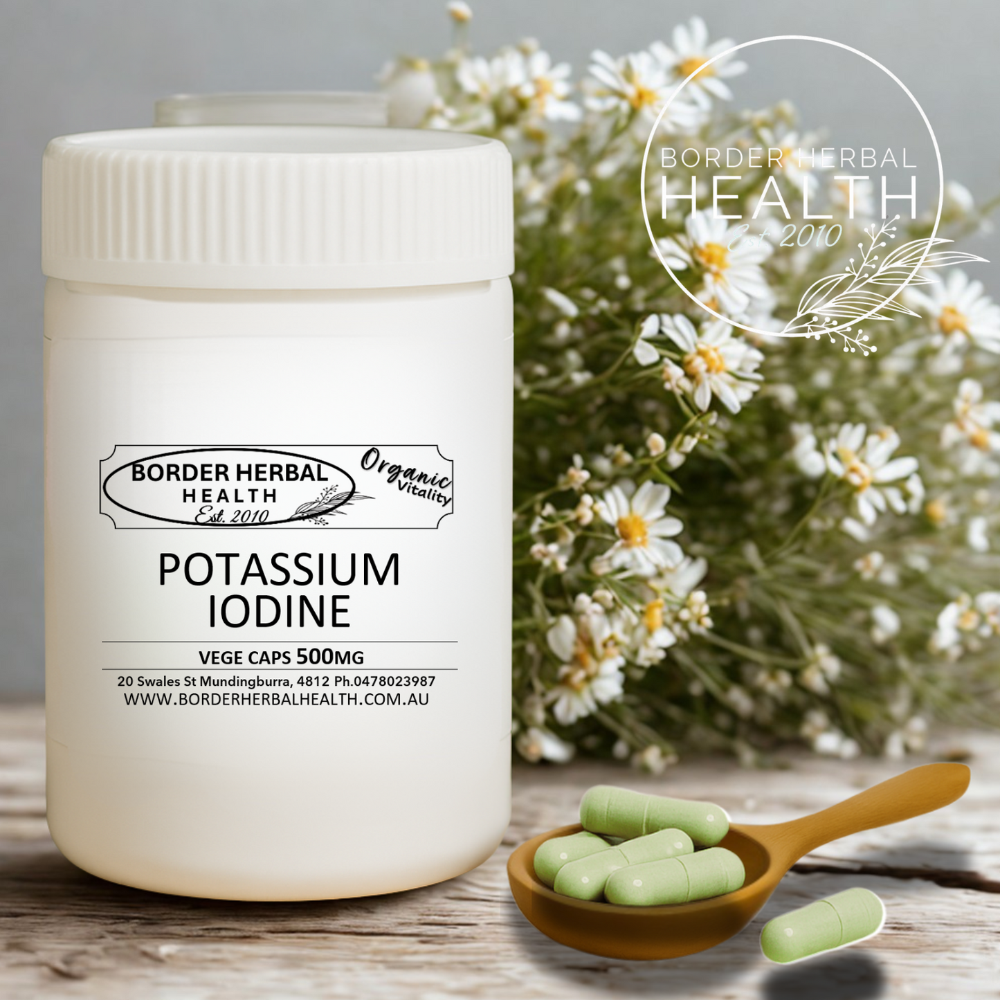 Potassium + Iodine