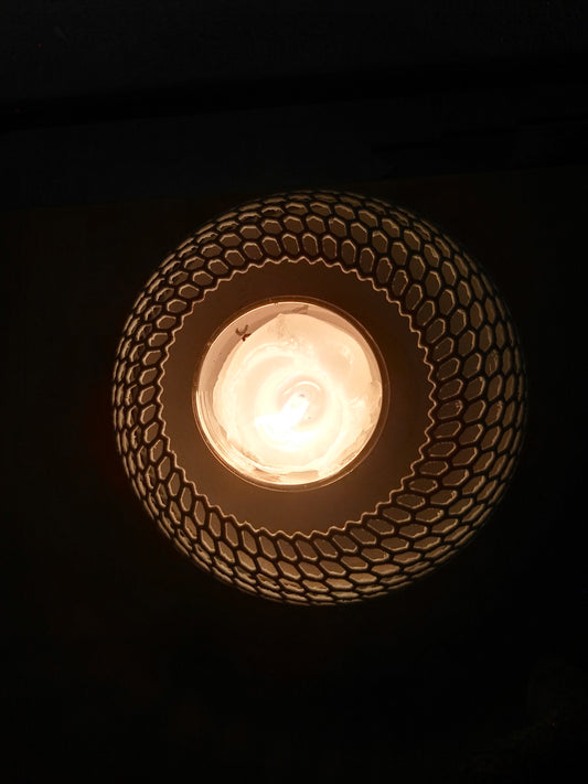 cellular Candle Holder