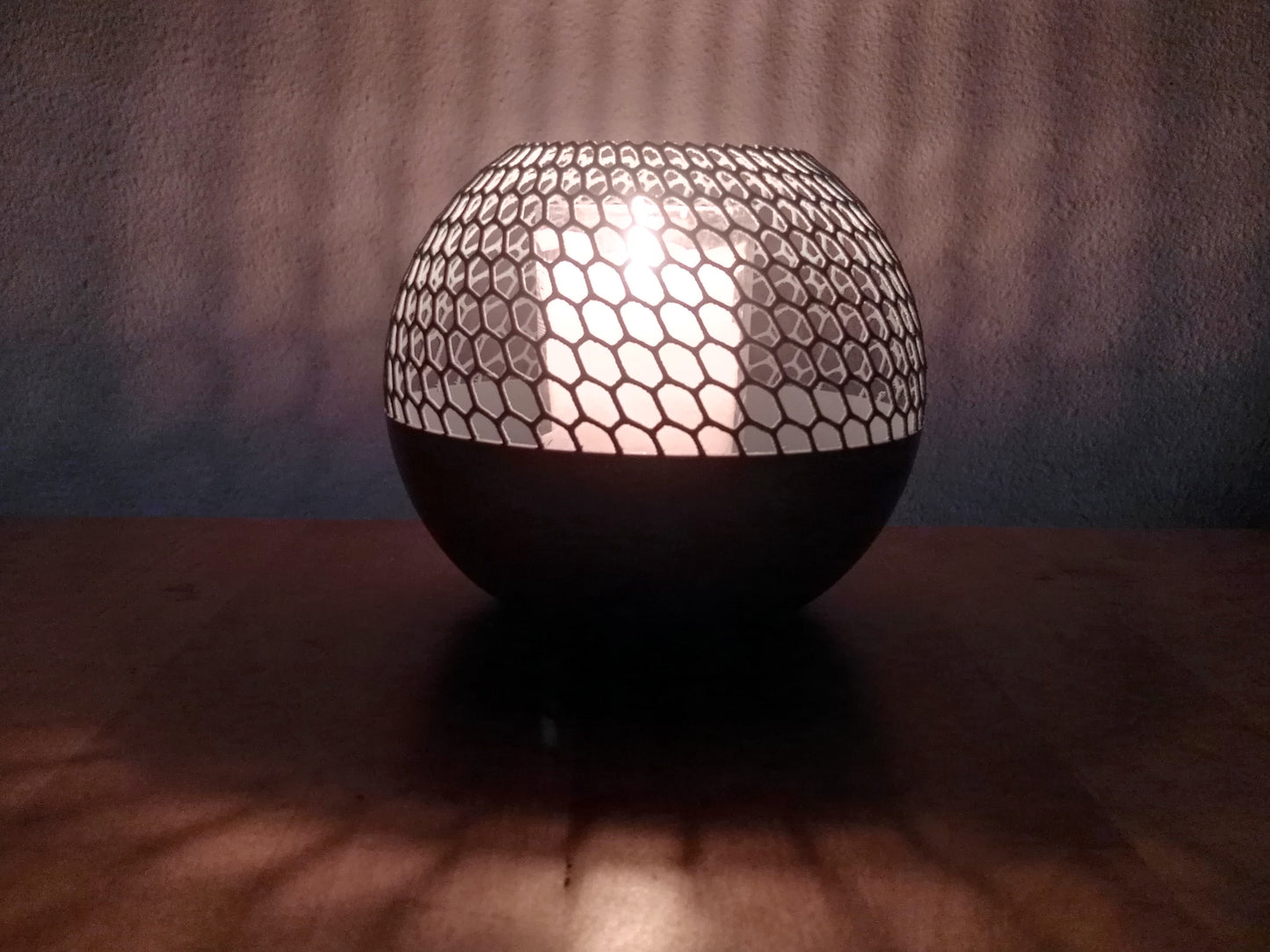 cellular Candle Holder