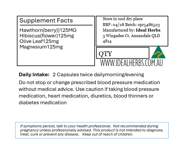 Blood Pressure Support