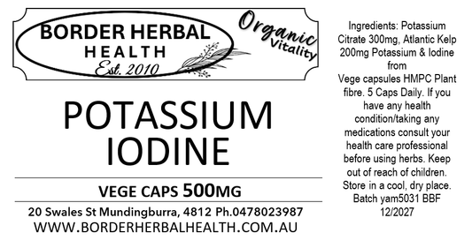 Potassium + Iodine