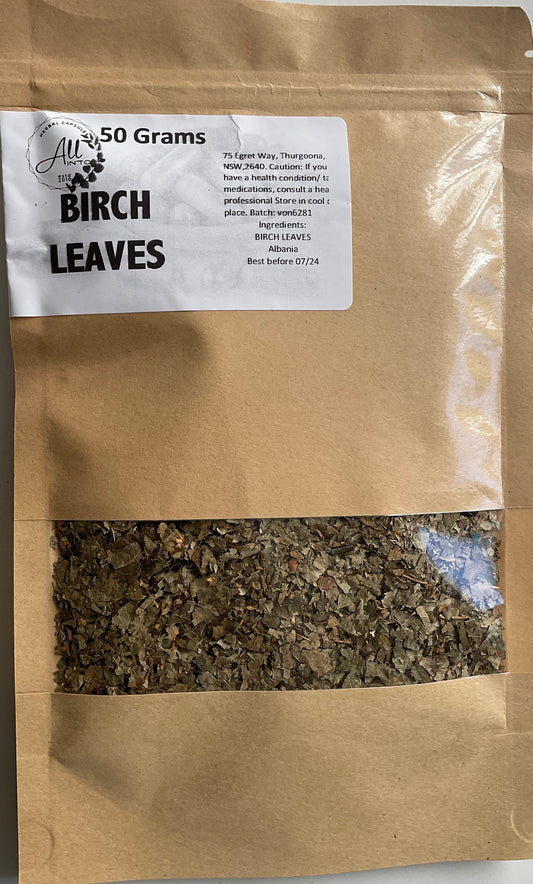 Birch leaf tea 50 Grams
